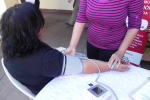 Mayo, mes de la medición: 105 puestos de control de presión arterial habilitados